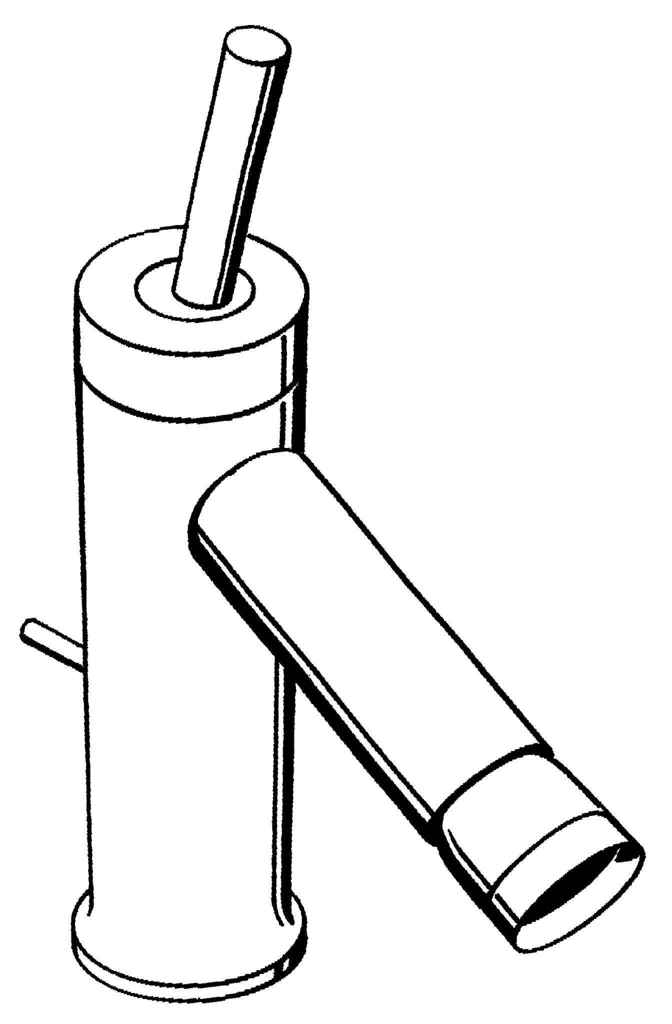 Hansgrohe AXOR Starck Einhebel-Bidetmischer mit Pingriff und Zugstangen-Ablaufgarnitur, Chrom Hansgrohe AXOR Starck Einhebel-Bidetmischer mit Pingriff und Zugstangen-Ablaufgarnitur, Chrom