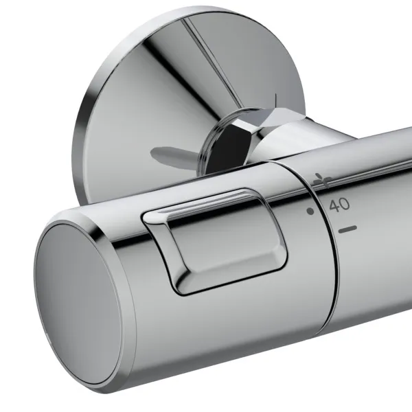 Ideal Standard Ceratherm T25 Duschsystem mit Brausethermostat Chrom Ideal Standard Ceratherm T25 Duschsystem mit Brausethermostat Chrom