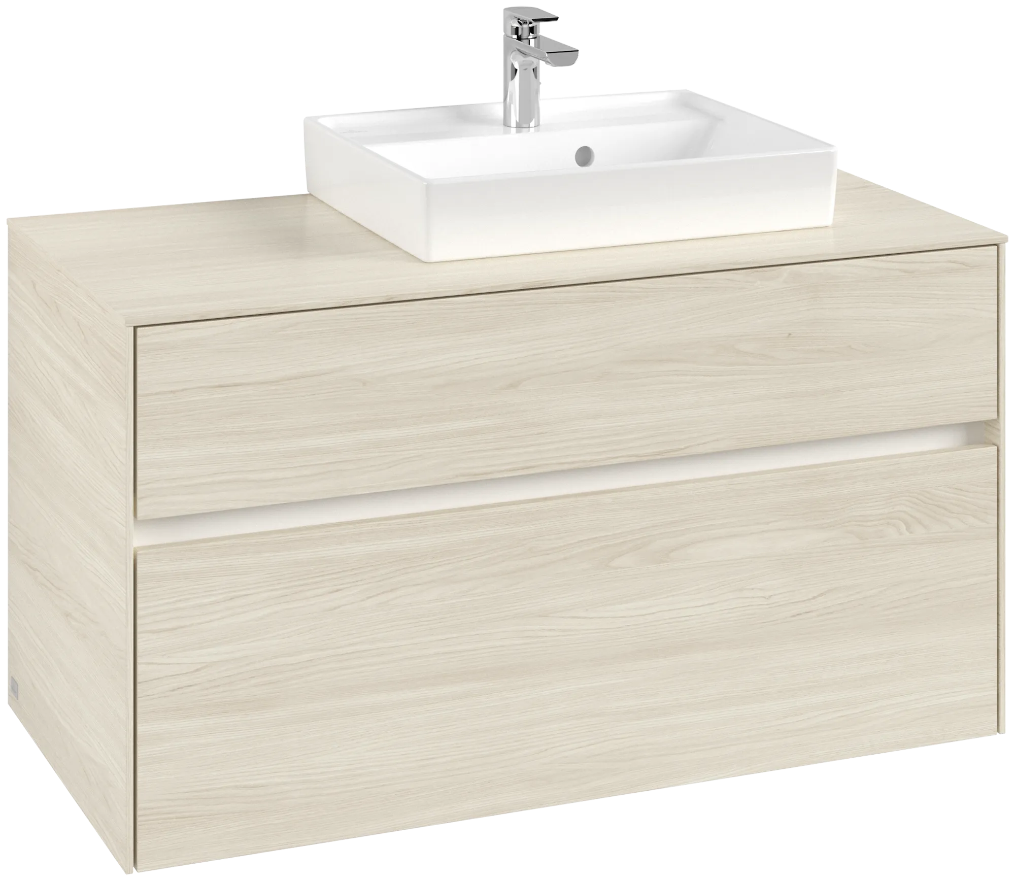 Villeroy & Boch Collaro Waschbeckenunterschrank C015B0, 1000 x 548 x 500 mm, White Oak