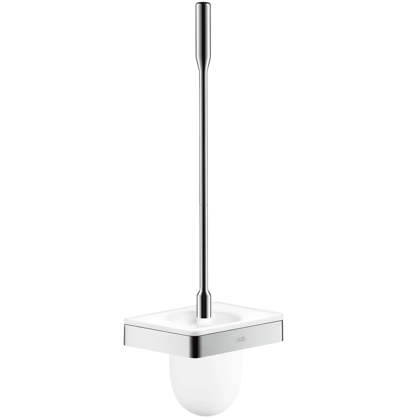 WC-Bürste Axor Universal Accessories chrom mit Wandhalter