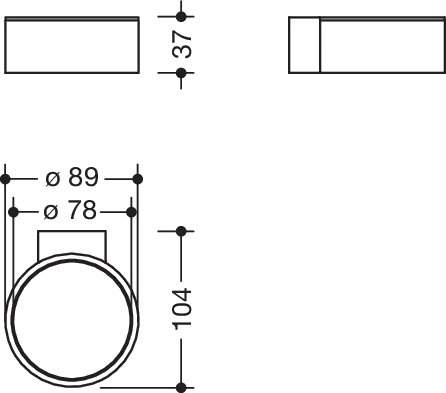 Föhnhalter des Systems 900, Halter aus Edelstahl, PVD, zur Wandmontage, mit Einsatz zum Schutz aus mattem Polyamid, schwarz, in Farbe CK (messing glänzend) Föhnhalter des Systems 900, Halter aus Edelstahl, PVD, zur Wandmontage, mit Einsatz zum Schutz aus mattem Polyamid, schwarz, in Farbe CK (messing glänzend)