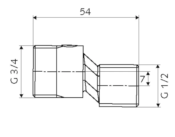 S-Anschlussset mit Vorabsperrung, DN 15 G 1/2 AG, G 3/4 AG