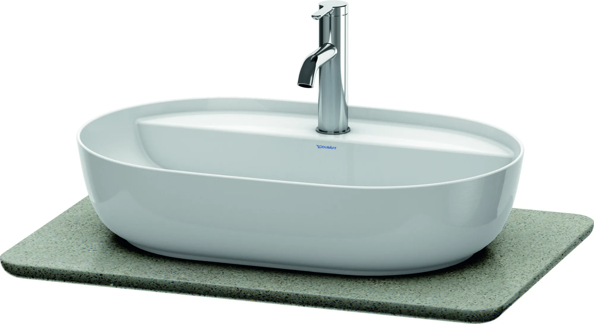Duravit Konsole „Luv“ in Grau Struktur Duravit Konsole „Luv“ in Grau Struktur