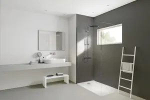 Ideal Standard Ceratherm T125 Duschsystem mit Badethermostat Pin-Griffe Chrom Ideal Standard Ceratherm T125 Duschsystem mit Badethermostat Pin-Griffe Chrom