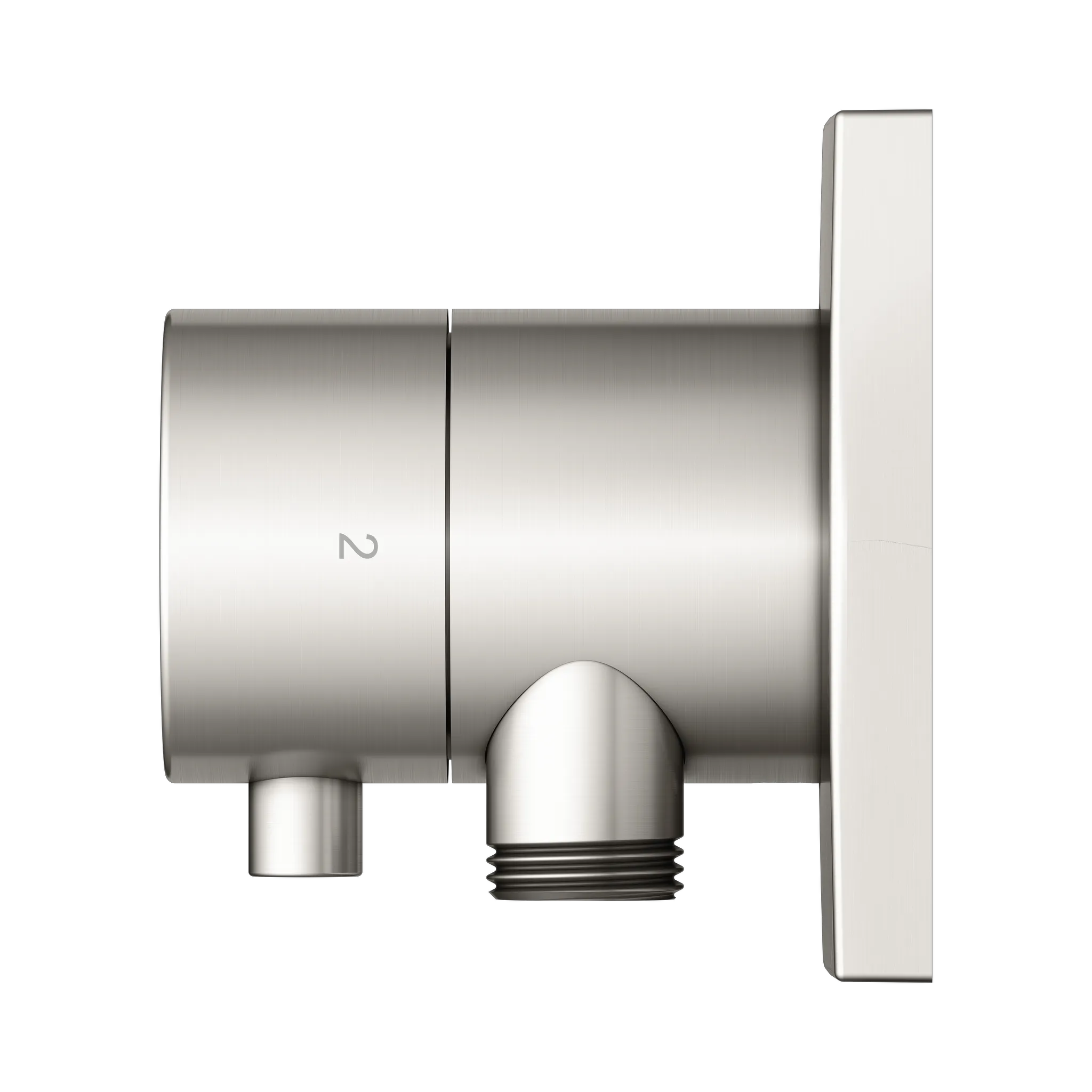 IXMO 59557051202 2-Wege Ab- u. Umstellventil UP mit Schlauchanschl./Brauseh. IXMO Comfort, eckig Nickel gebürstet IXMO 59557051202 2-Wege Ab- u. Umstellventil UP mit Schlauchanschl./Brauseh. IXMO Comfort, eckig Nickel gebürstet