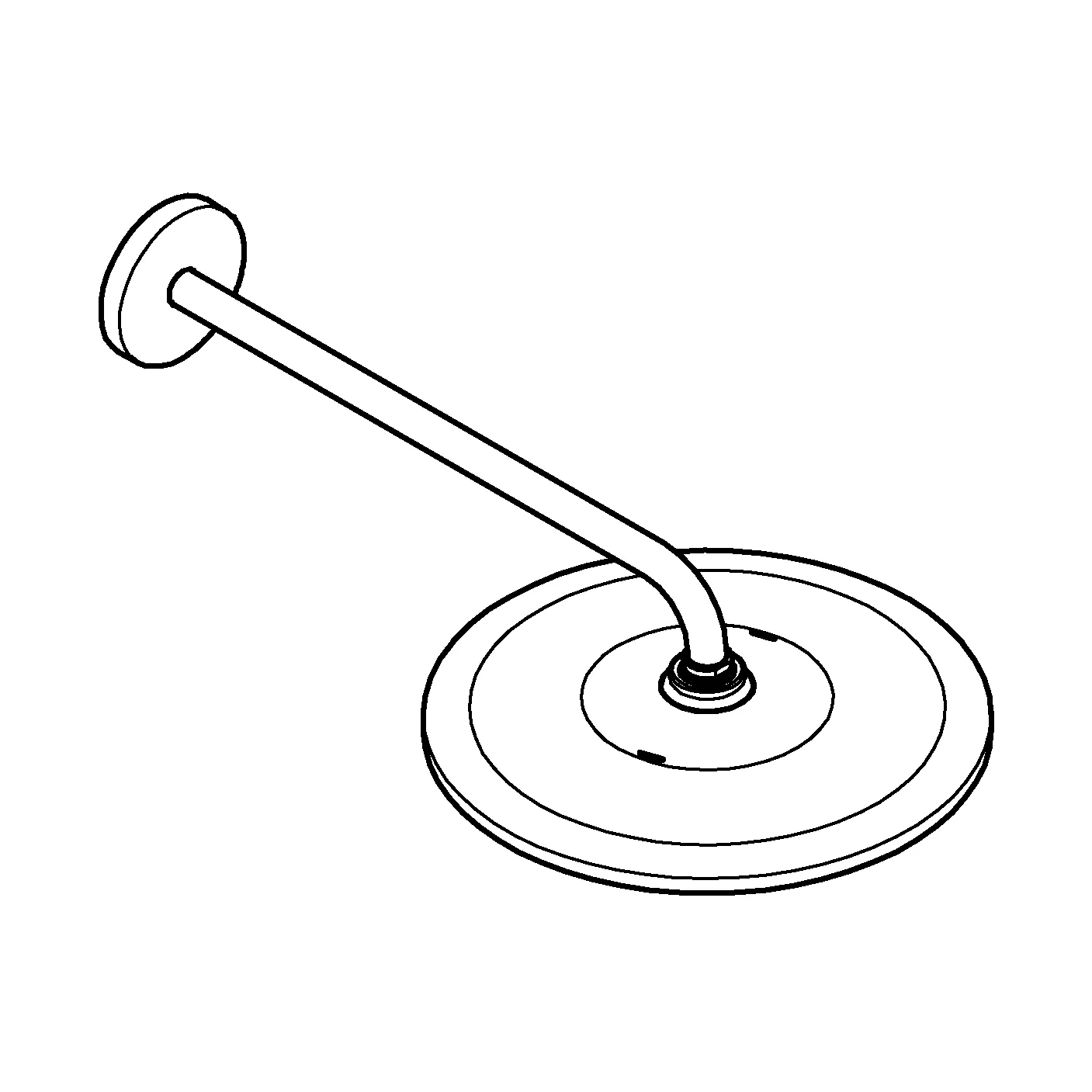 Grohe Rainshower 310 Mono Kopfbrauseset 422 mm chrom Grohe Rainshower 310 Mono Kopfbrauseset 422 mm chrom