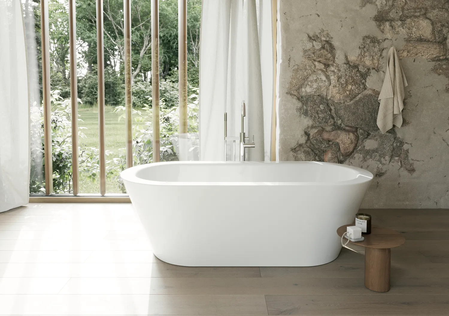 BetteStarlet Oval Silhouette Badewanne, weiß, 1500 x 800 mm, 575 mm Randhöhe, 2-Sitzer, freistehend, glasierter Titan-Stahl BetteStarlet Oval Silhouette Badewanne, weiß, 1500 x 800 mm, 575 mm Randhöhe, 2-Sitzer, freistehend, glasierter Titan-Stahl