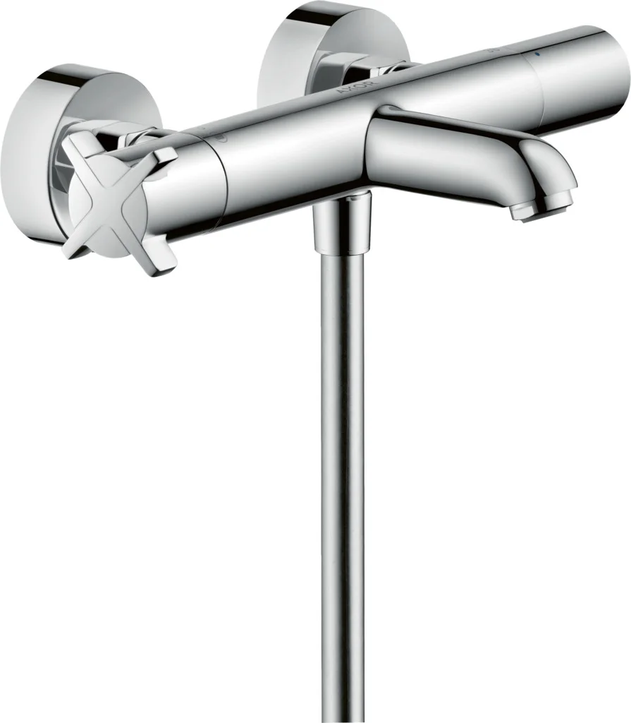 Hansgrohe AXOR Citterio E Wannenthermostat Aufputz, Chrom, Ausladung 177 mm, 2 Verbraucher Hansgrohe AXOR Citterio E Wannenthermostat Aufputz, Chrom, Ausladung 177 mm, 2 Verbraucher