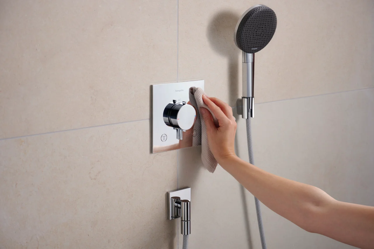 Hansgrohe Ecostat Comfort E Thermostat Unterputz, Chrom, 2 Verbraucher, Temperatur- und Volumensteuerung, einfache Installation Hansgrohe Ecostat Comfort E Thermostat Unterputz, Chrom, 2 Verbraucher, Temperatur- und Volumensteuerung, einfache Installation