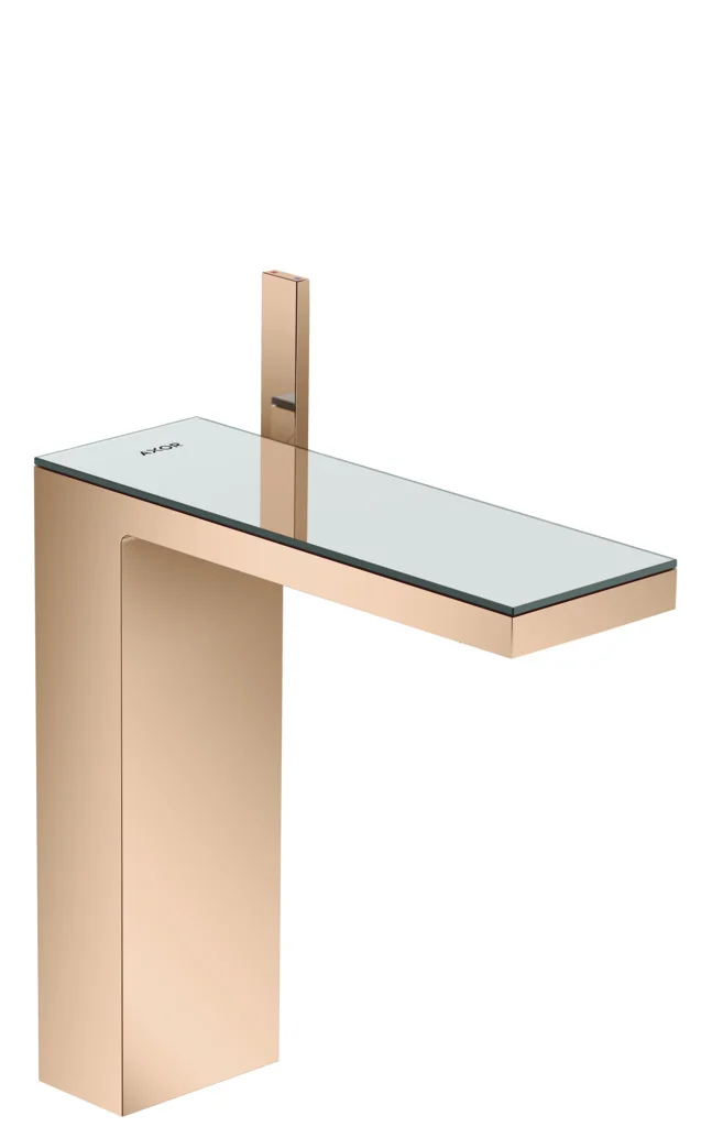 Hansgrohe AXOR MyEdition Platte 245 Glas – abnehmbar, 245 mm Länge