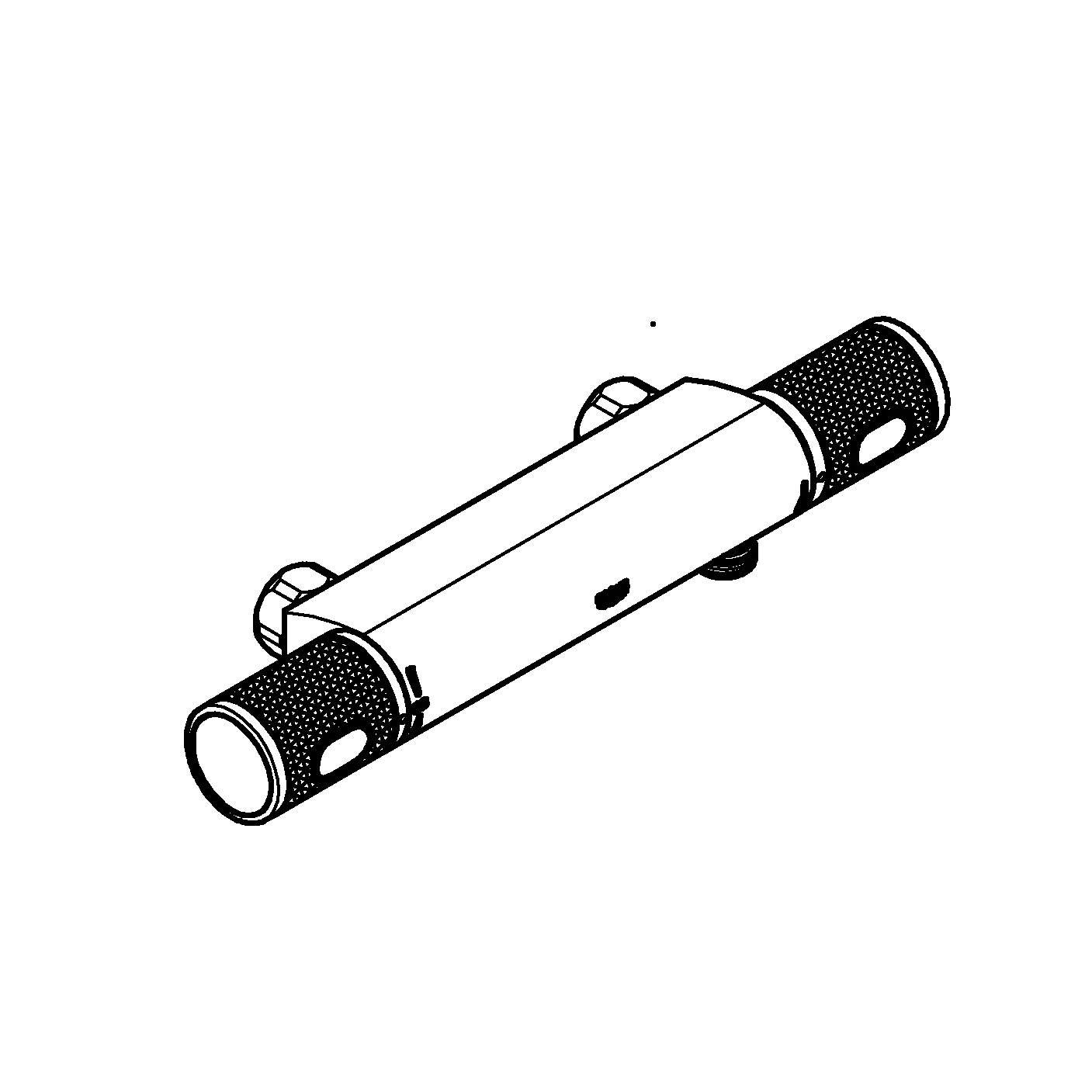 Thermostat-Brausebatterie Grohtherm 1000 Performance 34828, Wandmontage, ohne Anschlüsse, eigensicher, Professional Edition, chrom