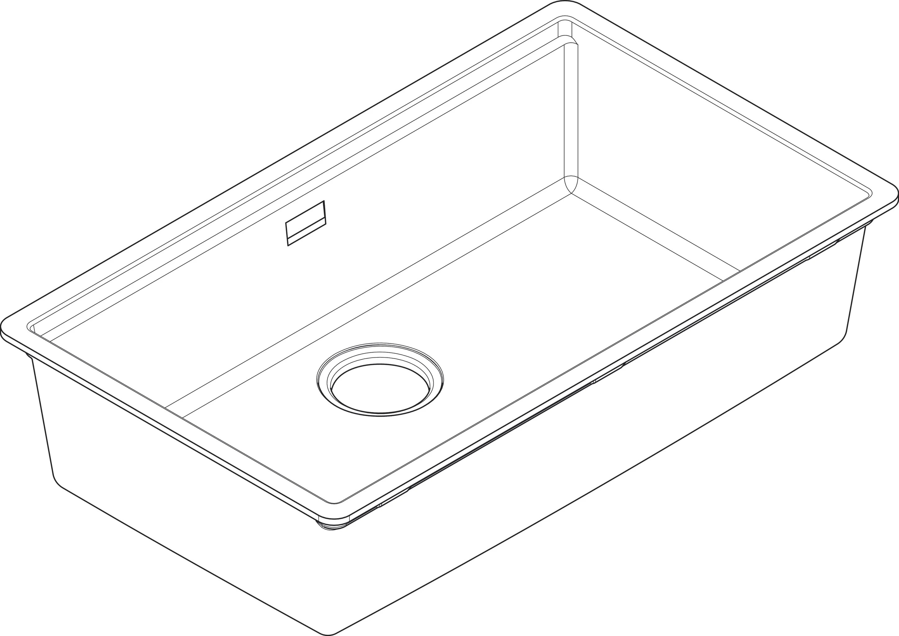Hansgrohe Einbauspüle S53 Serie 43363XXX, manuelle Ablaufgarnitur Steingrau, Ausschnitt 731 x 431 mm, Beckentiefe 190 mm, flächenbündiger Einbau ohne Hahnloch