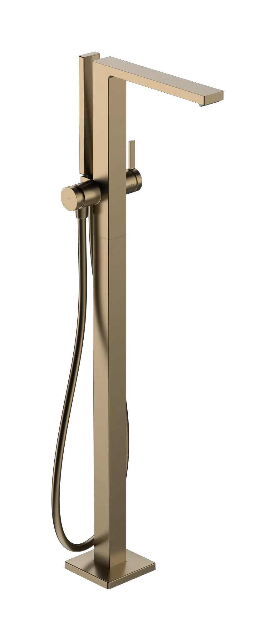 Hansgrohe Tecturis E Einhebel-Wannenmischer bodenstehend BBR Brushed Bronze, Keramikmischsystem, max. Durchfluss 23,5 l/min, Druckumsteller Select mit automatischer Rückstellung Hansgrohe Tecturis E Einhebel-Wannenmischer bodenstehend BBR Brushed Bronze, Keramikmischsystem, max. Durchfluss 23,5 l/min, Druckumsteller Select mit automatischer Rückstellung