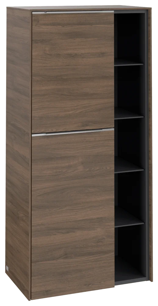 Villeroy & Boch Subway 3.0 Mittelschrank, 574x1200x362mm, 2 Türen, links Anschlag, Arizona Oak