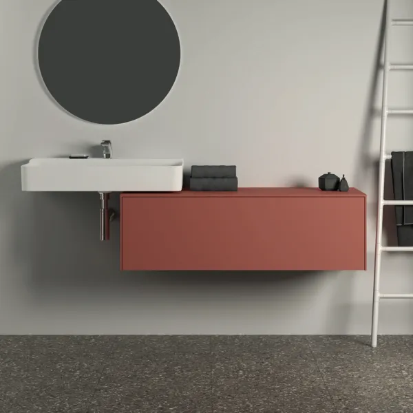 Ideal Standard Waschtischunterschrank Conca, 1 Auszug, ohne Ausschnitt, 1202x505x370mm, Sunset Ideal Standard Waschtischunterschrank Conca, 1 Auszug, ohne Ausschnitt, 1202x505x370mm, Sunset