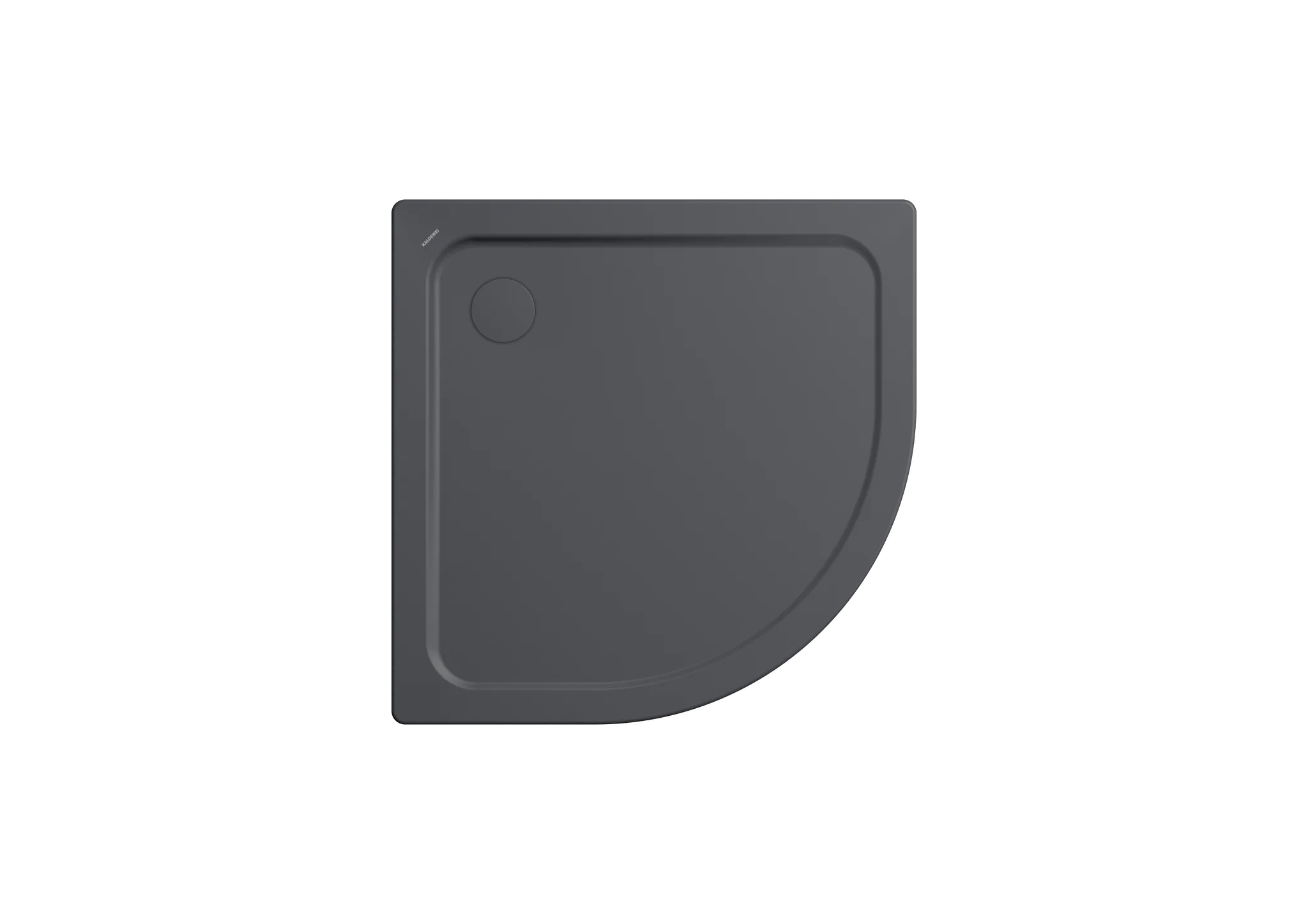 Kaldewei ARRONDO MIT WANNENTRÄGER Duschfläche, 1000x1000 mm, cool grey 80, Perl-Effekt Kaldewei ARRONDO MIT WANNENTRÄGER Duschfläche, 1000x1000 mm, cool grey 80, Perl-Effekt