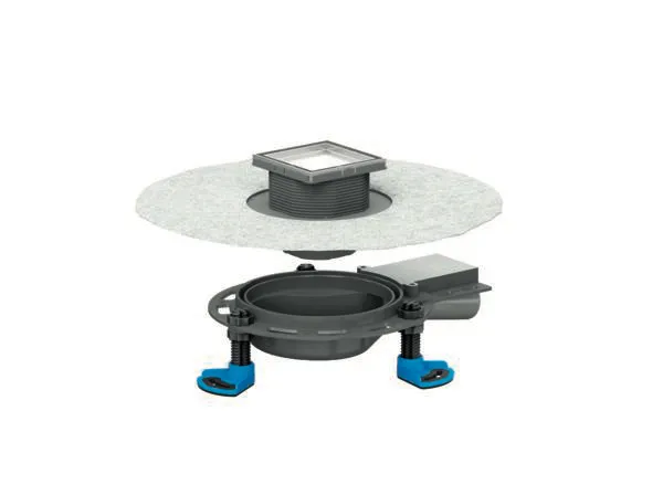 Bodenablauf DallDrain Individual Plan, DN 40, 100 x 100 mm Bodenablauf DallDrain Individual Plan, DN 40, 100 x 100 mm