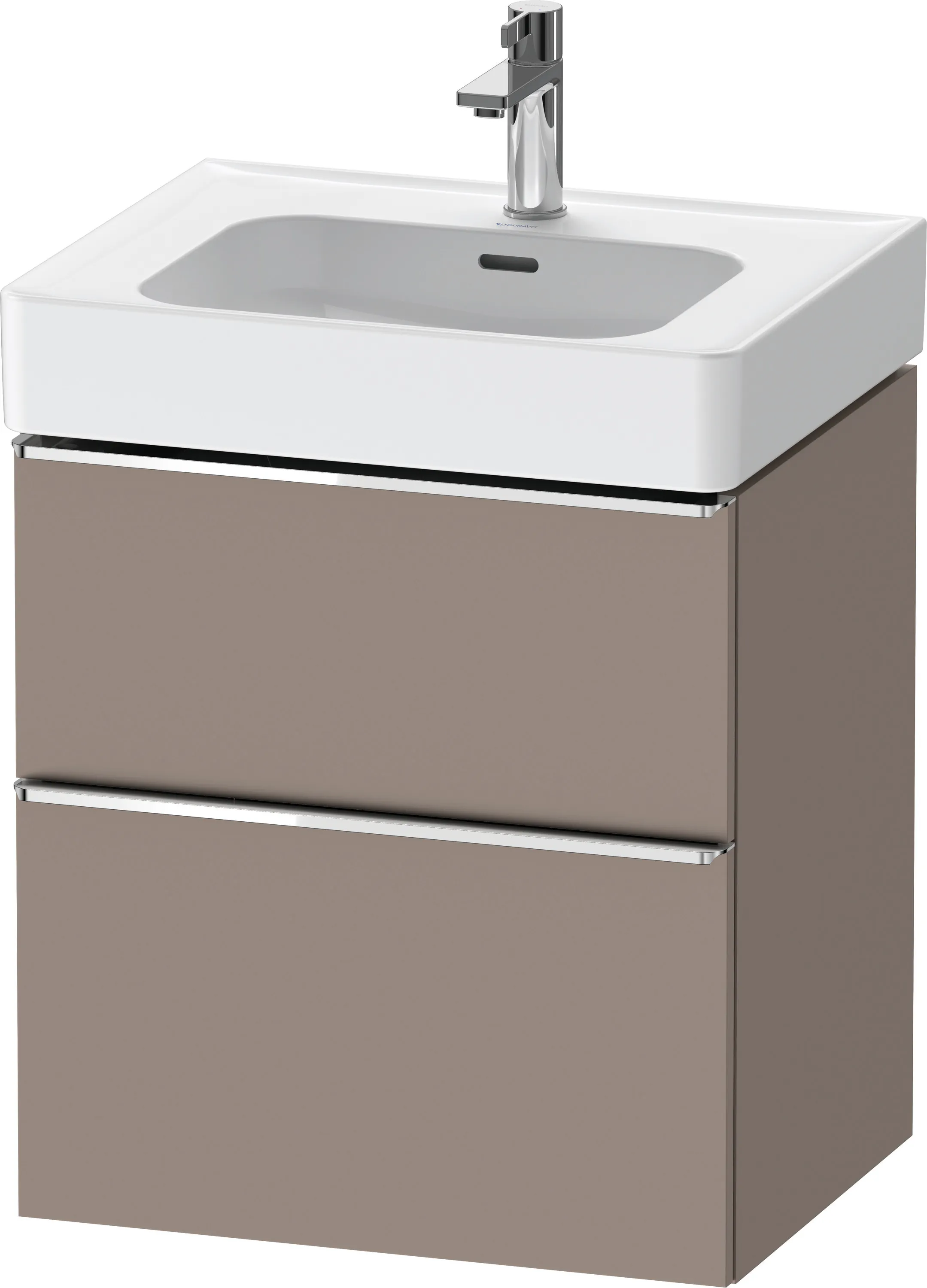 Duravit Waschtischunterschrank wandhängend „D-Neo“ 58,4 × 62,5 × 45,2 cm in Basalt Matt Duravit Waschtischunterschrank wandhängend „D-Neo“ 58,4 × 62,5 × 45,2 cm in Basalt Matt