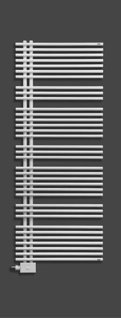BEMM Design-Heizkörper „Asymo“ 60 × 177,7 cm in Edelweiß (matt)