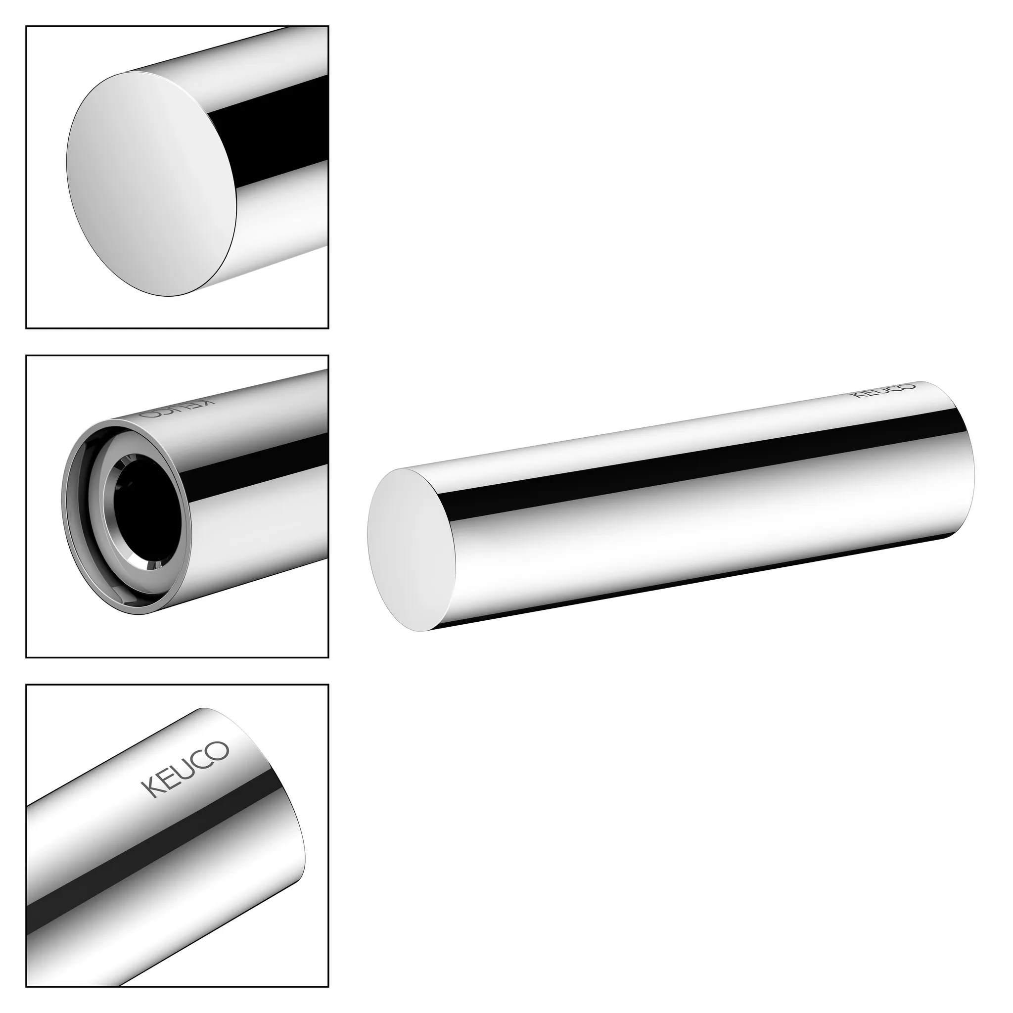 REVA 12863010000 Ersatzrollenhalter verchromt REVA 12863010000 Ersatzrollenhalter verchromt