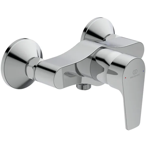 Brausearmatur Aufputz Cerafine D, Ausladung 56-63mm, Chrom Brausearmatur Aufputz Cerafine D, Ausladung 56-63mm, Chrom