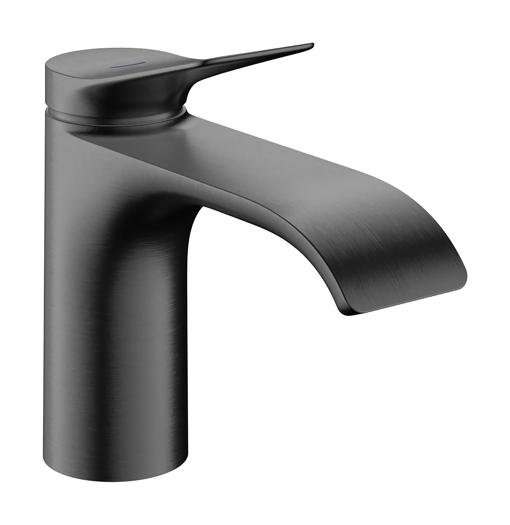 Hansgrohe Vivenis Standventil 80, Brushed Black Chrome, Auslaufhöhe 80 mm, Ausladung 133 mm, Keramikmischsystem, Hebelgriff Hansgrohe Vivenis Standventil 80, Brushed Black Chrome, Auslaufhöhe 80 mm, Ausladung 133 mm, Keramikmischsystem, Hebelgriff
