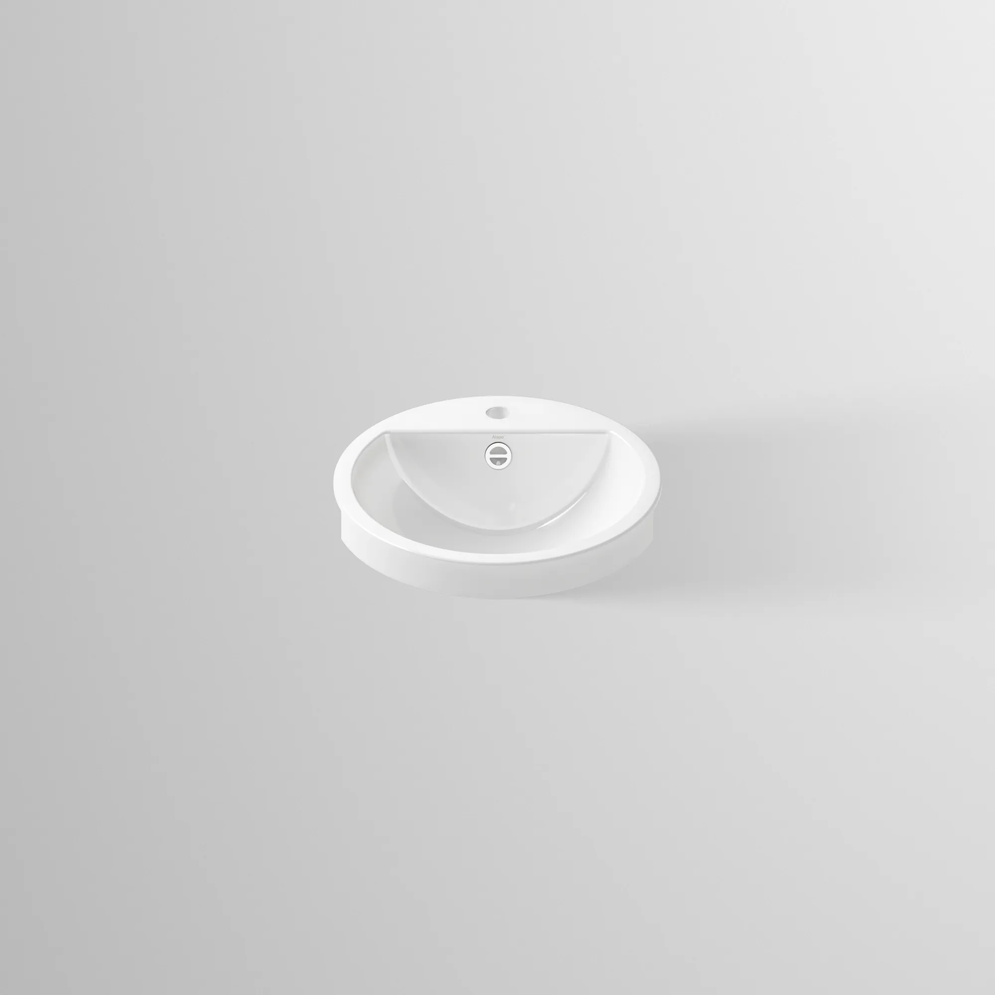 Waschbecken „S-Serie“ 450 × 154 mm, Hahnlochposition mittig mit ProShield Waschbecken „S-Serie“ 450 × 154 mm, Hahnlochposition mittig mit ProShield