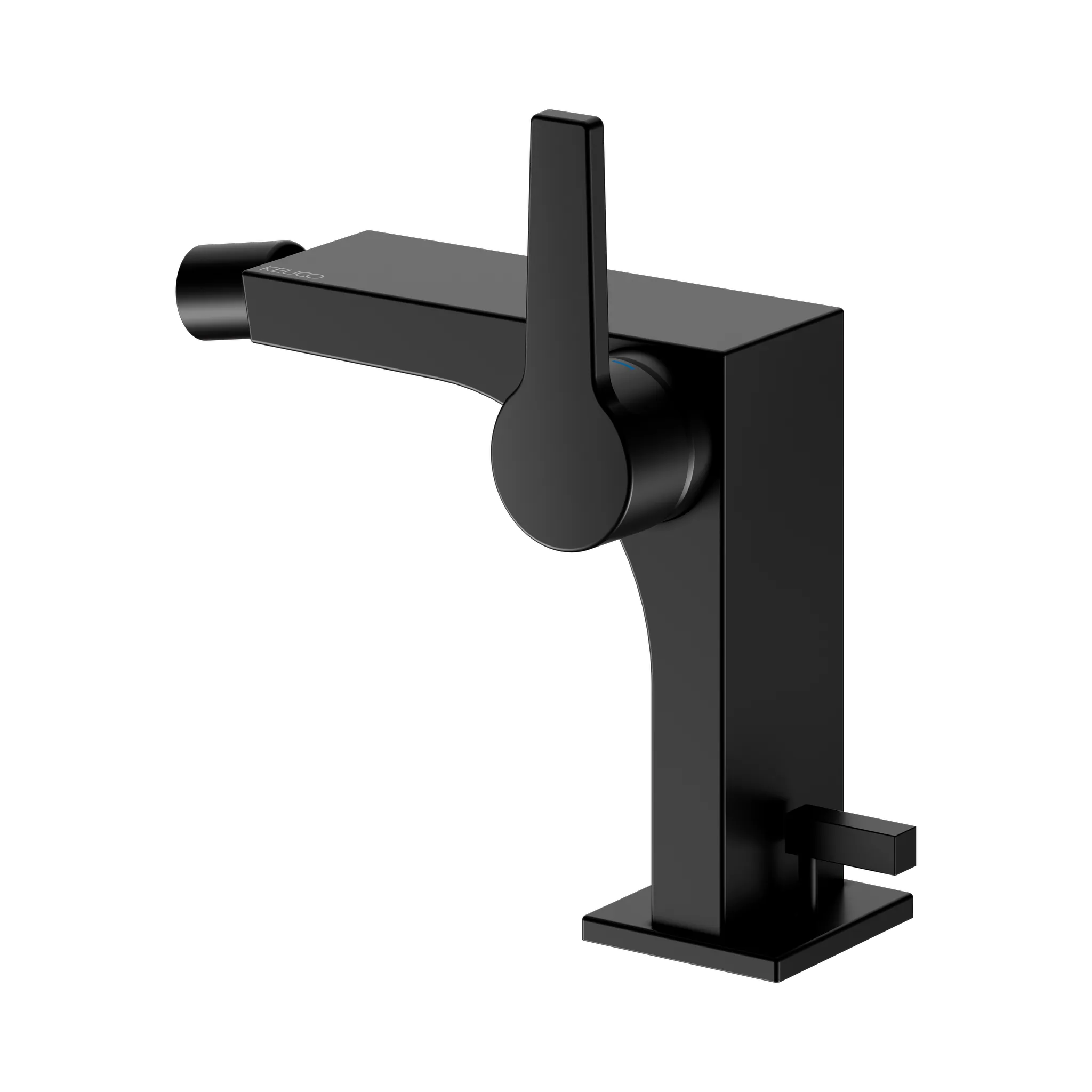 Einhebel-Bidetmischer E11 51109, m.Ablaufgarnitur, schwarz-matt Einhebel-Bidetmischer E11 51109, m.Ablaufgarnitur, schwarz-matt