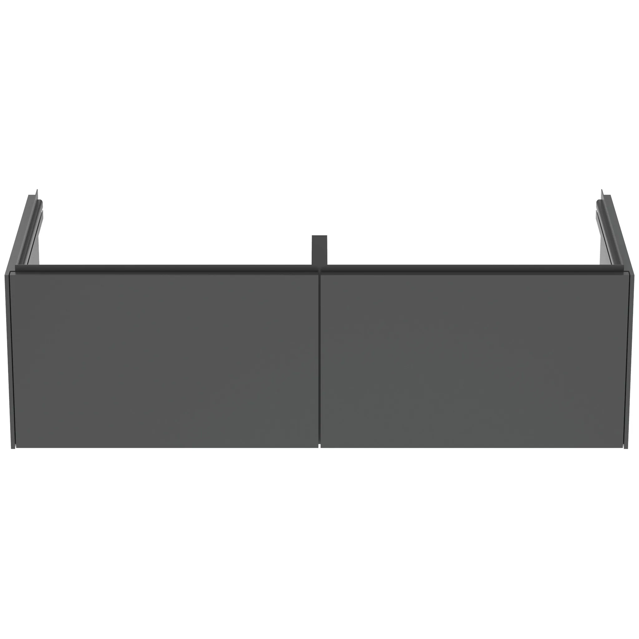 Ideal Standard Waschtischunterschrank „Conca“ 120 × 37 × 50,5 cm Anthrazit matt lackiert Ideal Standard Waschtischunterschrank „Conca“ 120 × 37 × 50,5 cm Anthrazit matt lackiert