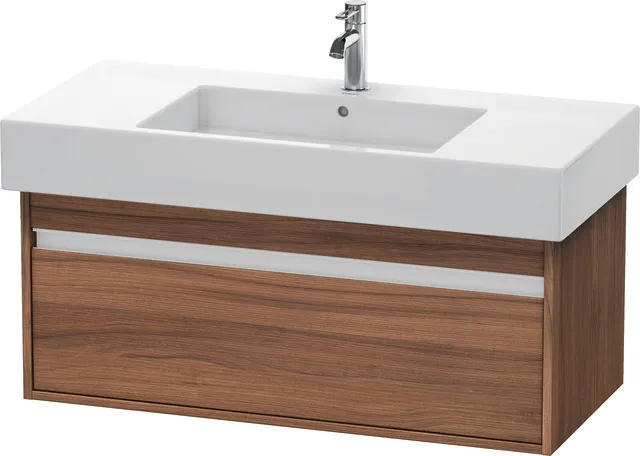 Duravit Waschtischunterschrank wandhängend „Ketho“ 100 × 41 × 45,5 cm Nussbaum Natur Duravit Waschtischunterschrank wandhängend „Ketho“ 100 × 41 × 45,5 cm Nussbaum Natur