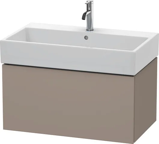 Duravit Waschtischunterschrank wandhängend „L-Cube“ 78,4 × 39,4 × 45,9 cm Basalt Matt Duravit Waschtischunterschrank wandhängend „L-Cube“ 78,4 × 39,4 × 45,9 cm Basalt Matt