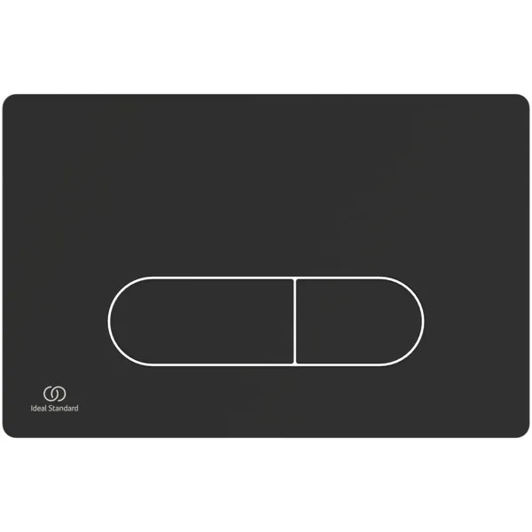 Betätigungsplatte M1 Oleas, mechanische Auslösung, Schwarz Betätigungsplatte M1 Oleas, mechanische Auslösung, Schwarz