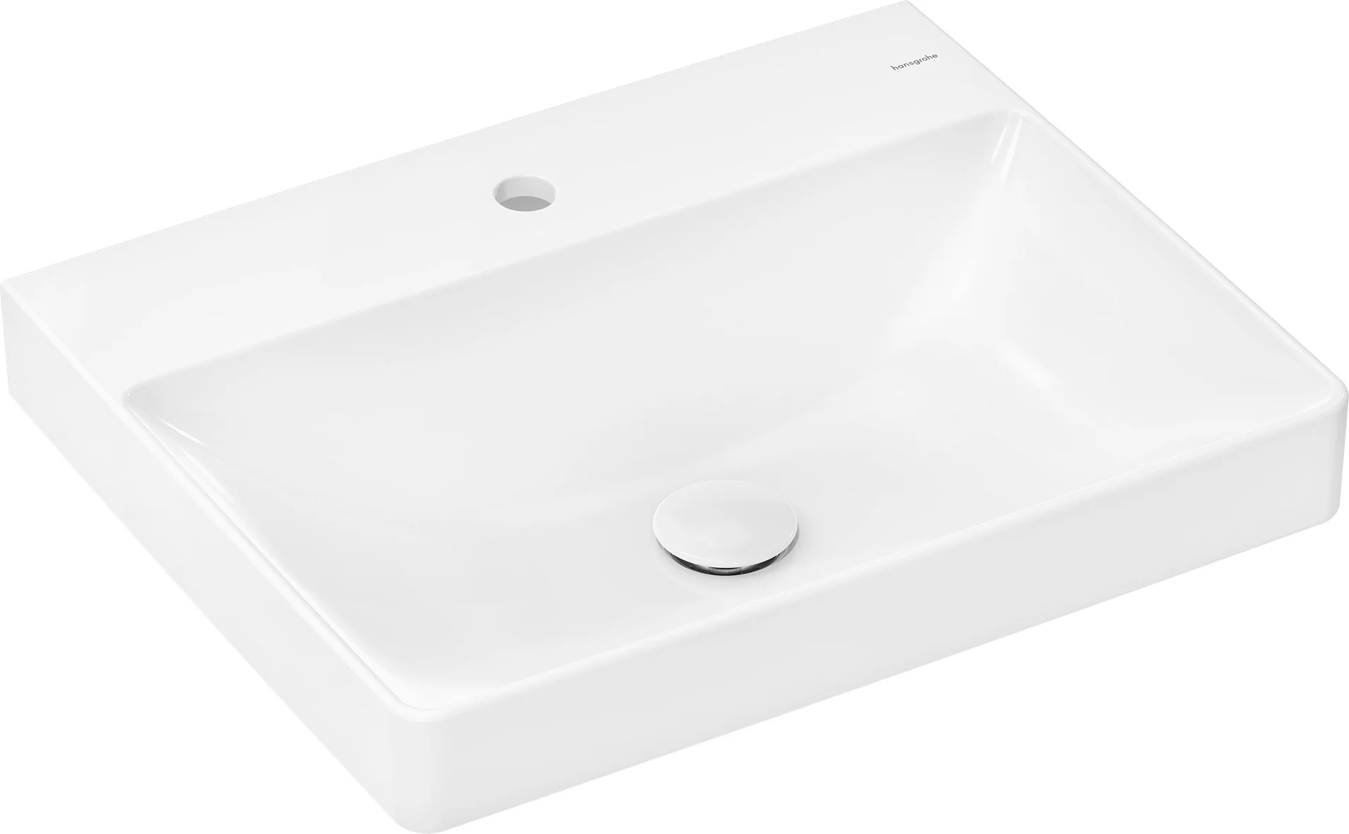 Hansgrohe Xelu Q Waschtisch 600x480 mm, weiß, wandhängend, SmartClean, ohne Überlauf