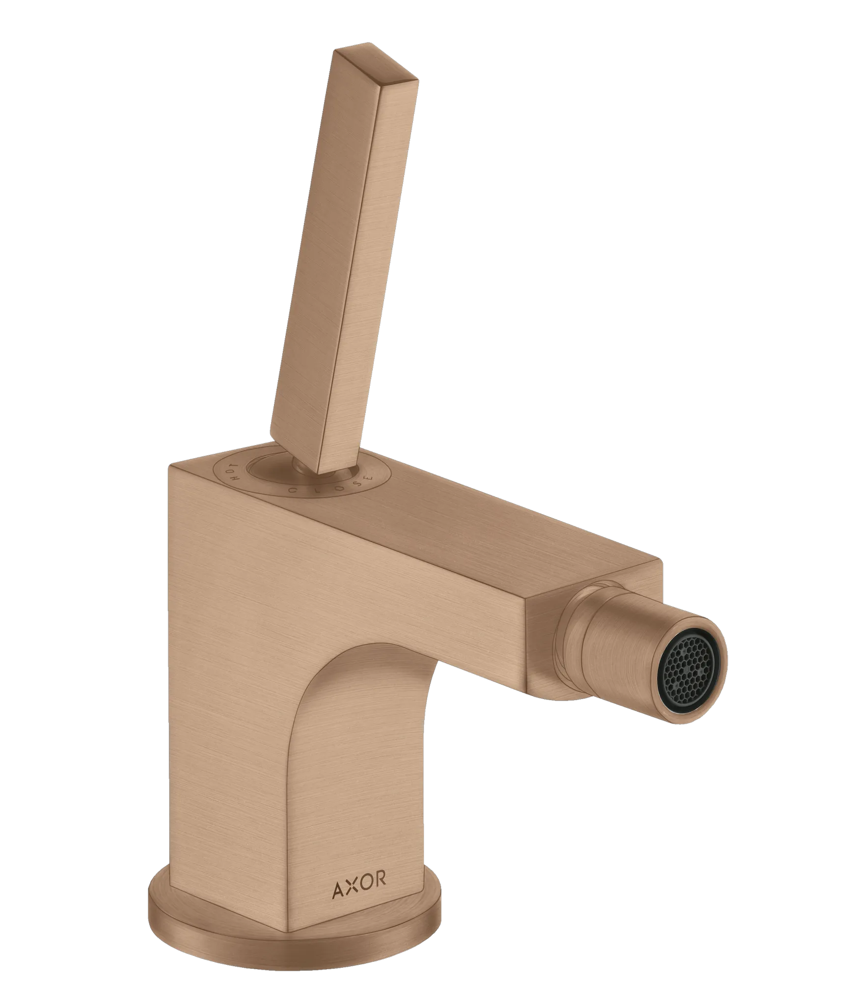 Hansgrohe AXOR Citterio Einhebel-Bidetmischer Brushed Red Gold