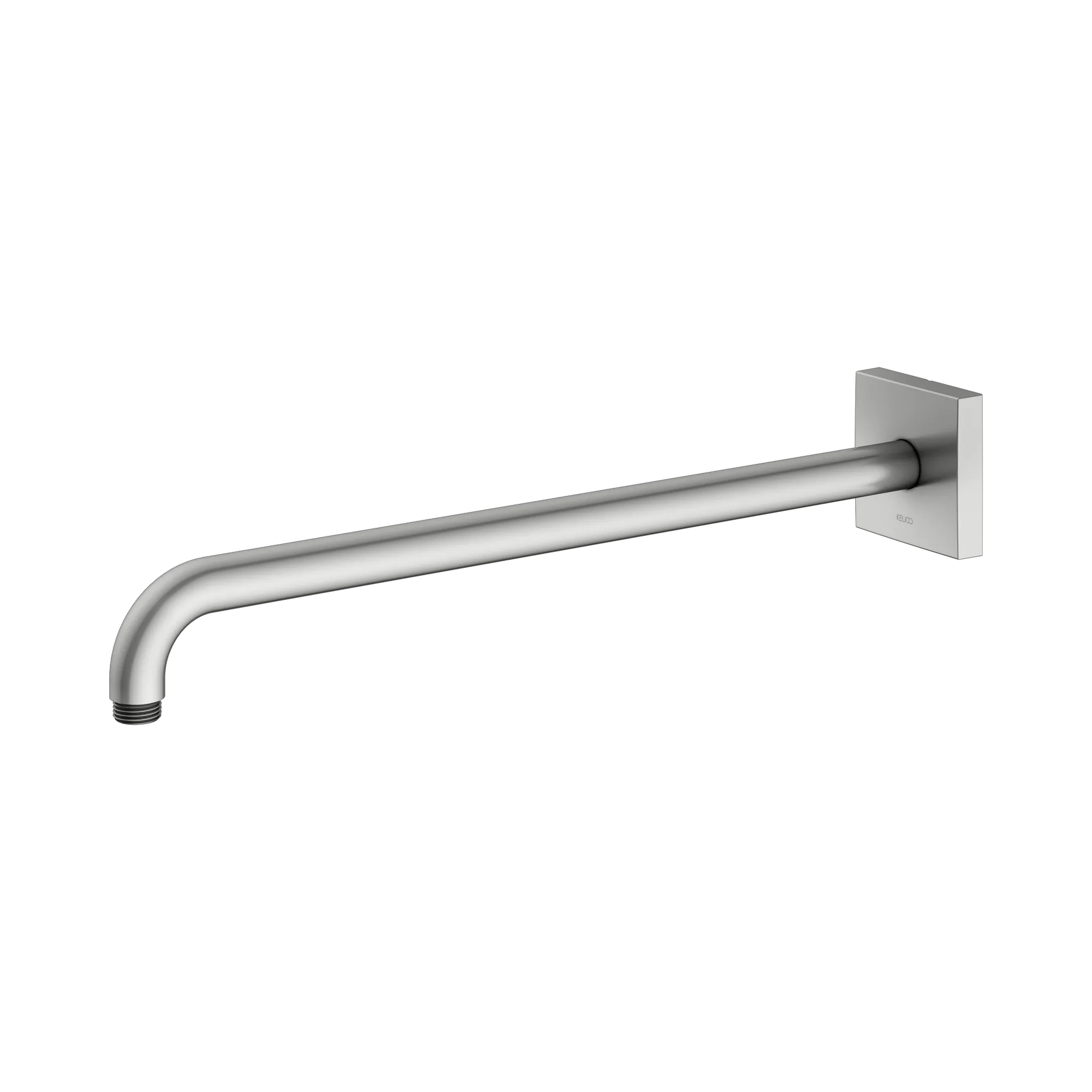 Brausen und Brausezubehör Brausearm Wandanschluss Ausladung 450 mm Edelstahl-finish