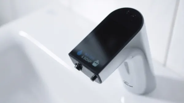 Sensor-Waschtischarmatur Intellimix, mit Seife, Chrom Sensor-Waschtischarmatur Intellimix, mit Seife, Chrom