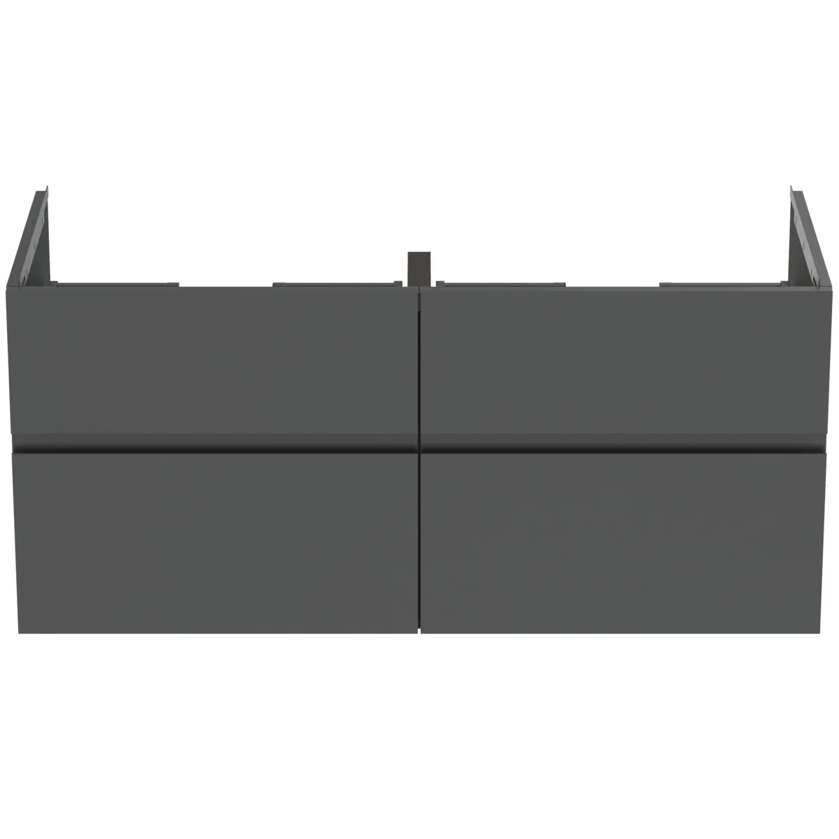 Ideal Standard Möbeldoppel-Waschtischunterschrank Finesse 1200x505x550mm Anthrazit matt Ideal Standard Möbeldoppel-Waschtischunterschrank Finesse 1200x505x550mm Anthrazit matt