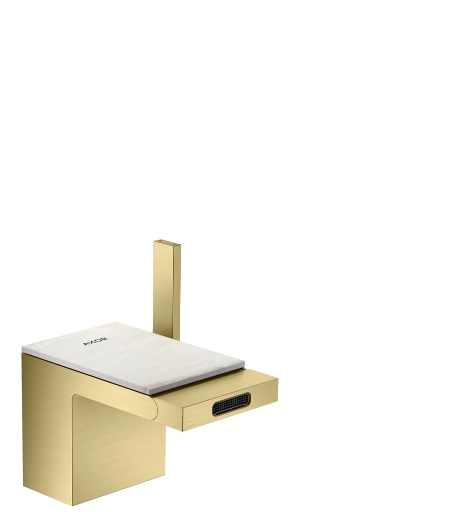 Hansgrohe AXOR MyEdition Platte 117 mm Marmor Lasa Covelano Vena Oro abnehmbar Hansgrohe AXOR MyEdition Platte 117 mm Marmor Lasa Covelano Vena Oro abnehmbar