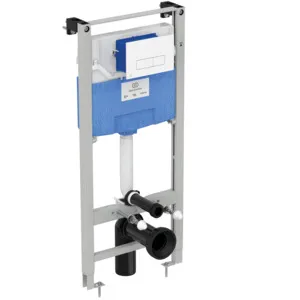 WC-Vorwandelement-Paket ProSys mit Betätigungsplatte Oleas M2, Weiß WC-Vorwandelement-Paket ProSys mit Betätigungsplatte Oleas M2, Weiß