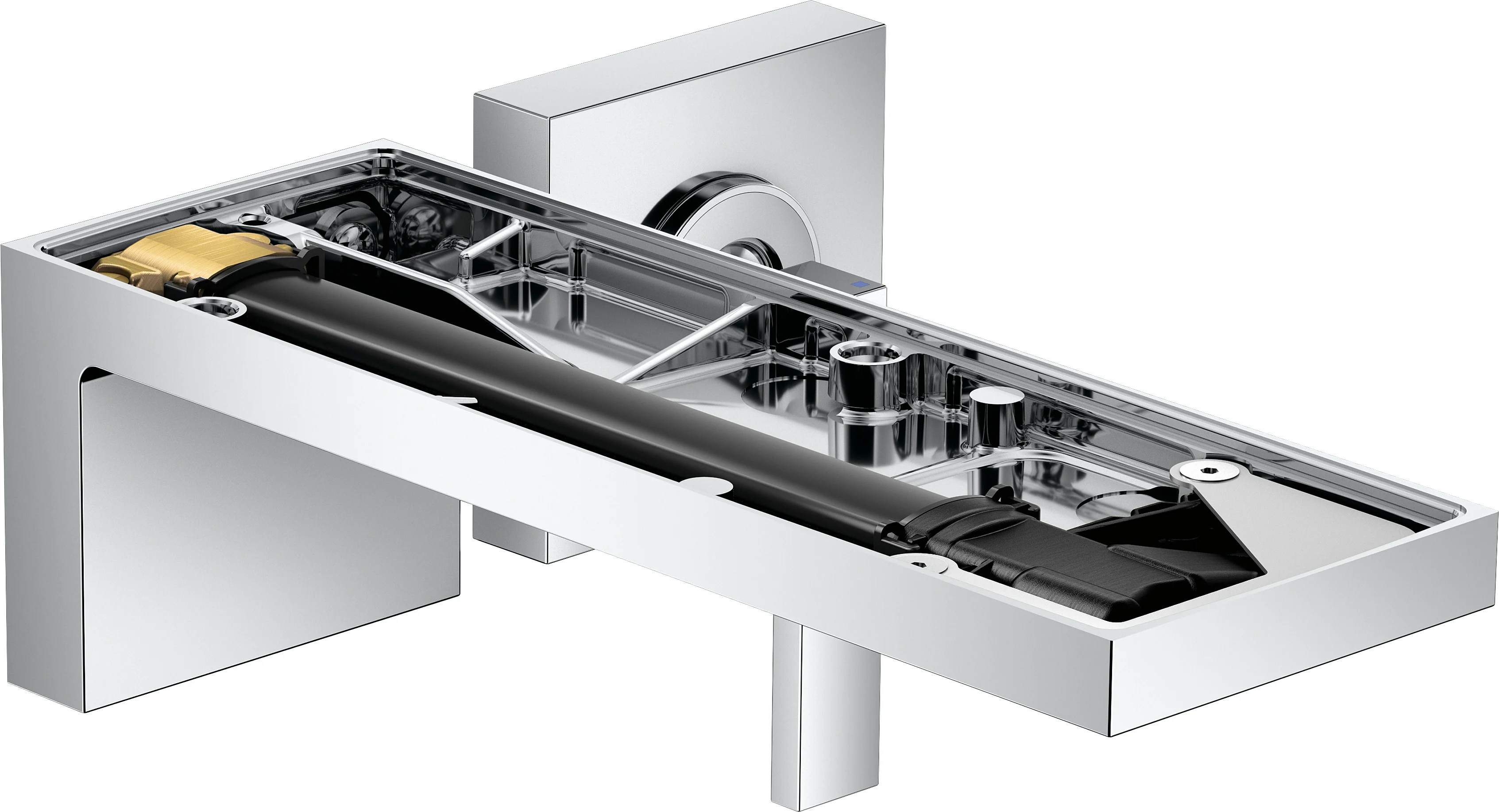 Hansgrohe AXOR MyEdition Einhebel-Waschtischmischer Unterputz, Chrom, Ausladung 221 mm, Auslaufhöhe 82 mm Hansgrohe AXOR MyEdition Einhebel-Waschtischmischer Unterputz, Chrom, Ausladung 221 mm, Auslaufhöhe 82 mm