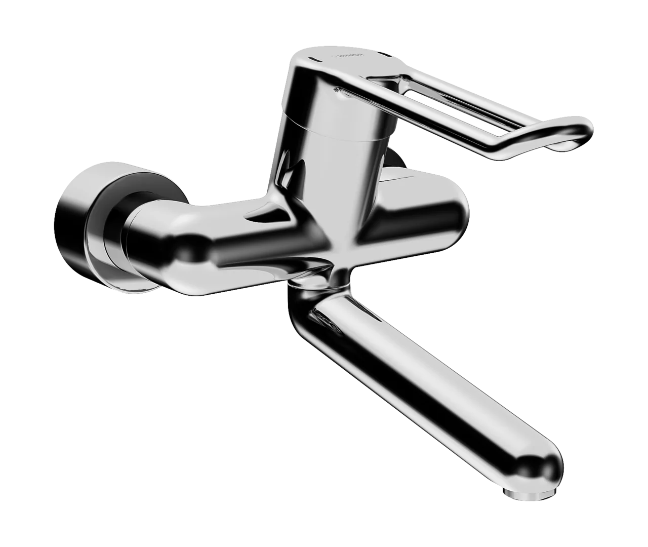 HansaMEDIPRO Einhebelmischer Waschtischbatterie Bügelhebel lang Ausladung 246 mm DN15 Chrom HansaMEDIPRO Einhebelmischer Waschtischbatterie Bügelhebel lang Ausladung 246 mm DN15 Chrom