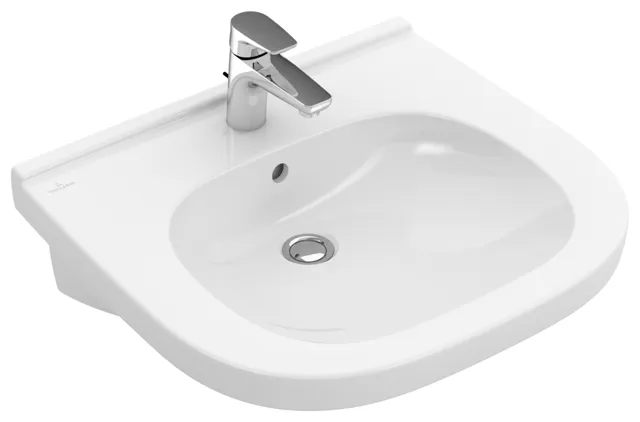 Villeroy & Boch Wandwaschtisch „ViCare“ 600 × 550 × 195 mm, mit Hahnlochbohrung