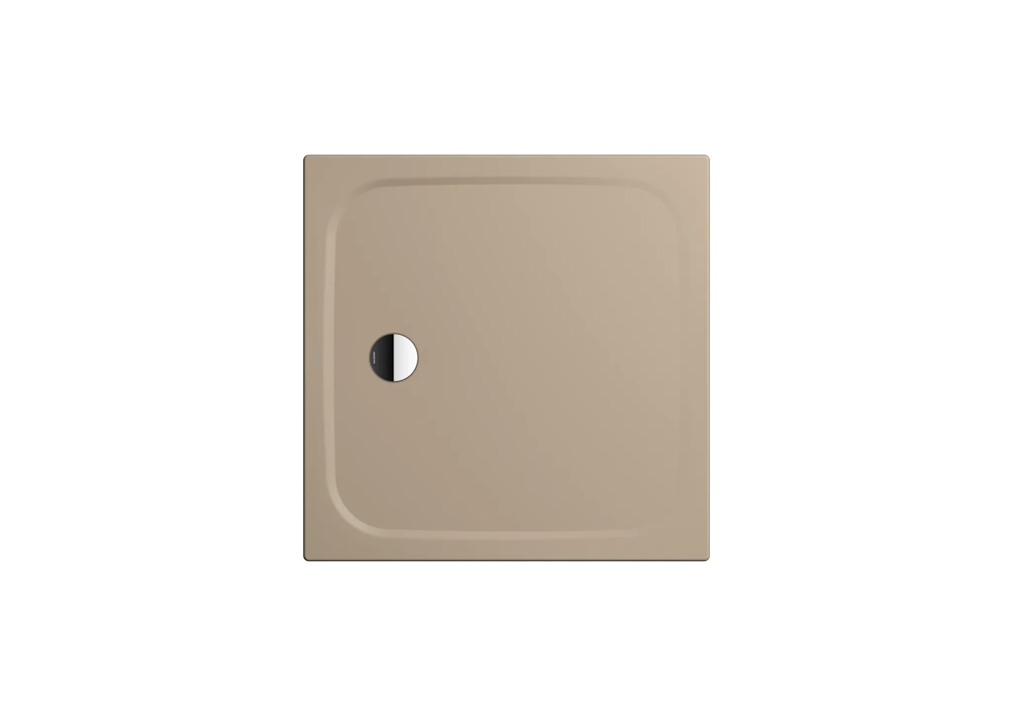 Kaldewei quadrat Duschwanne „Cayonoplan“ 90 × 90 cm ohne Oberflächenbeschichtung, mit Perl-Effekt, in warm beige 40