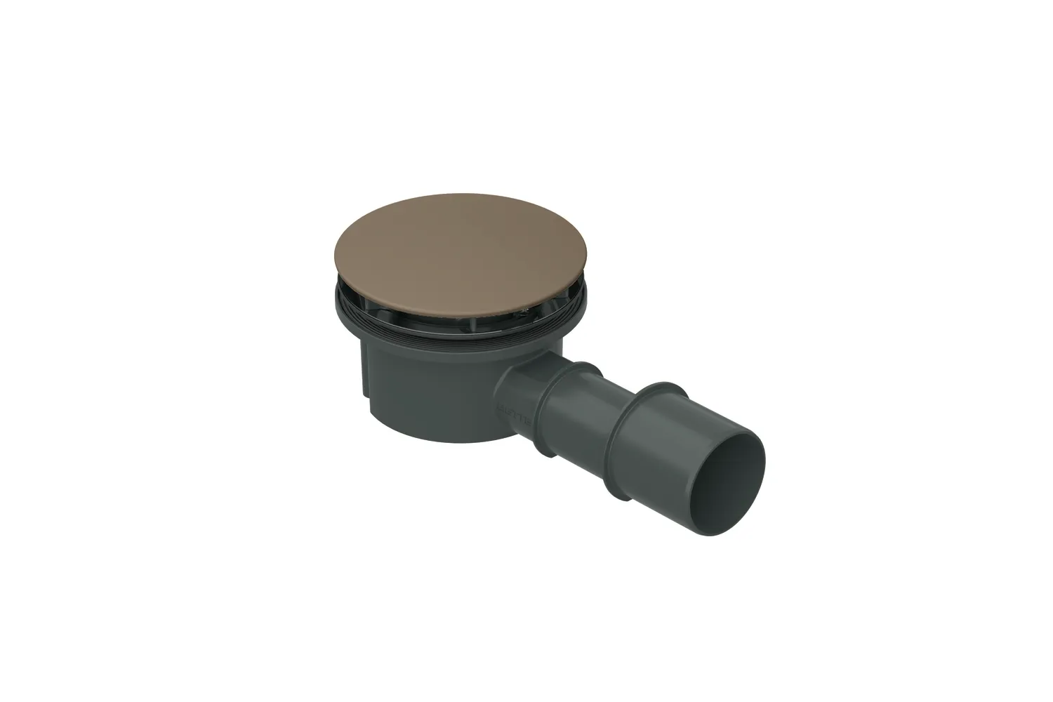 Bette Ablaufgarnitur BetteCompact+ DW Greige Antirutsch Pro 0,5 l/s 225x115x85 mm Bette Ablaufgarnitur BetteCompact+ DW Greige Antirutsch Pro 0,5 l/s 225x115x85 mm