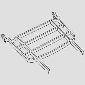 Klapprost für Wandausgussbecken Klapprost für Wandausgussbecken