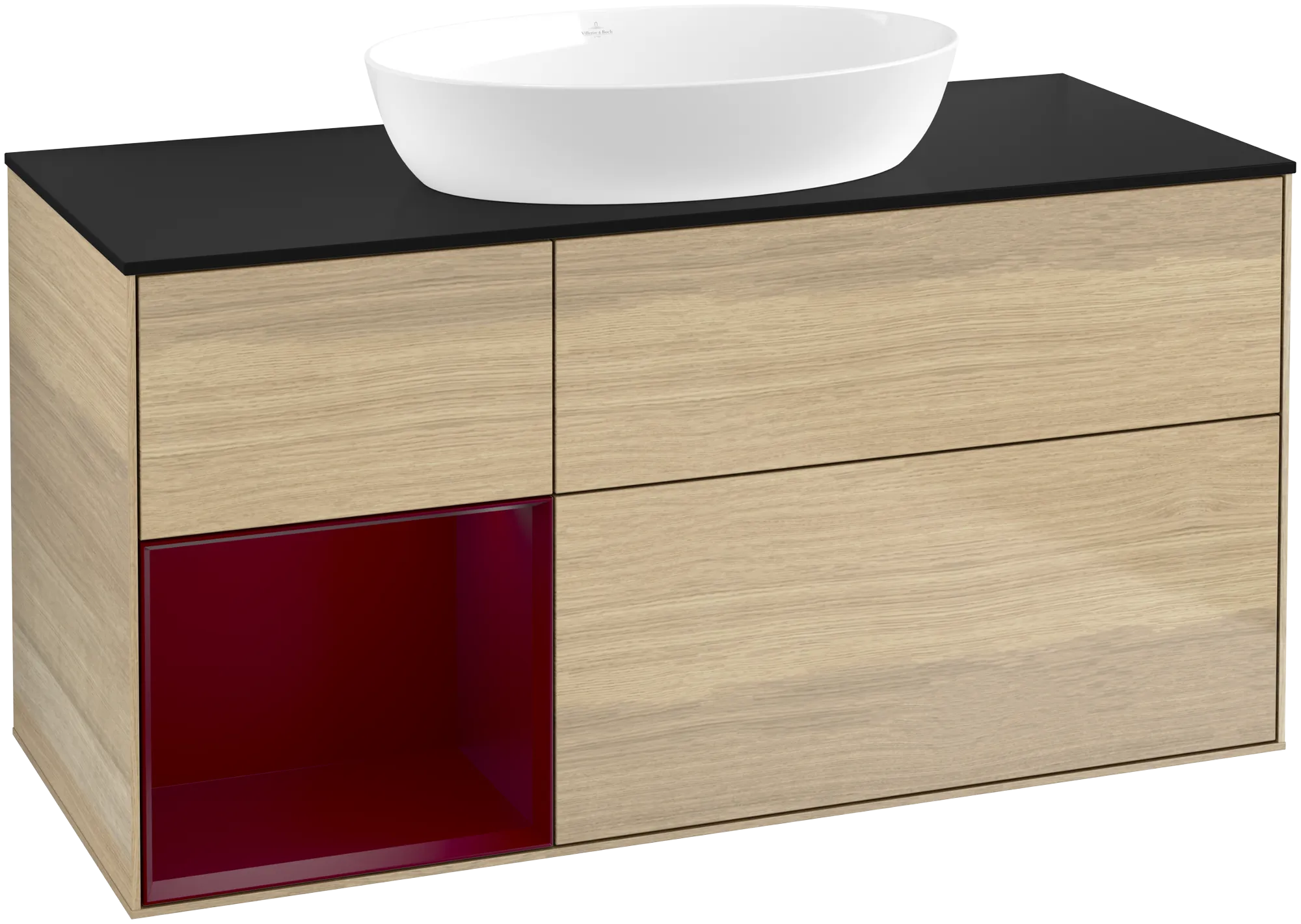Villeroy & Boch Finion Waschbeckenunterschrank GA6 1200x603x501mm mit Beleuchtung