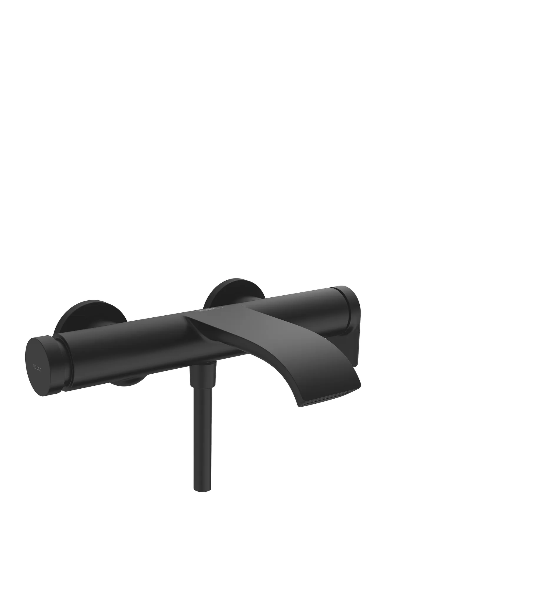 Hansgrohe Vivenis Einhebel-Wannenmischer Aufputz, Mattschwarz Hansgrohe Vivenis Einhebel-Wannenmischer Aufputz, Mattschwarz