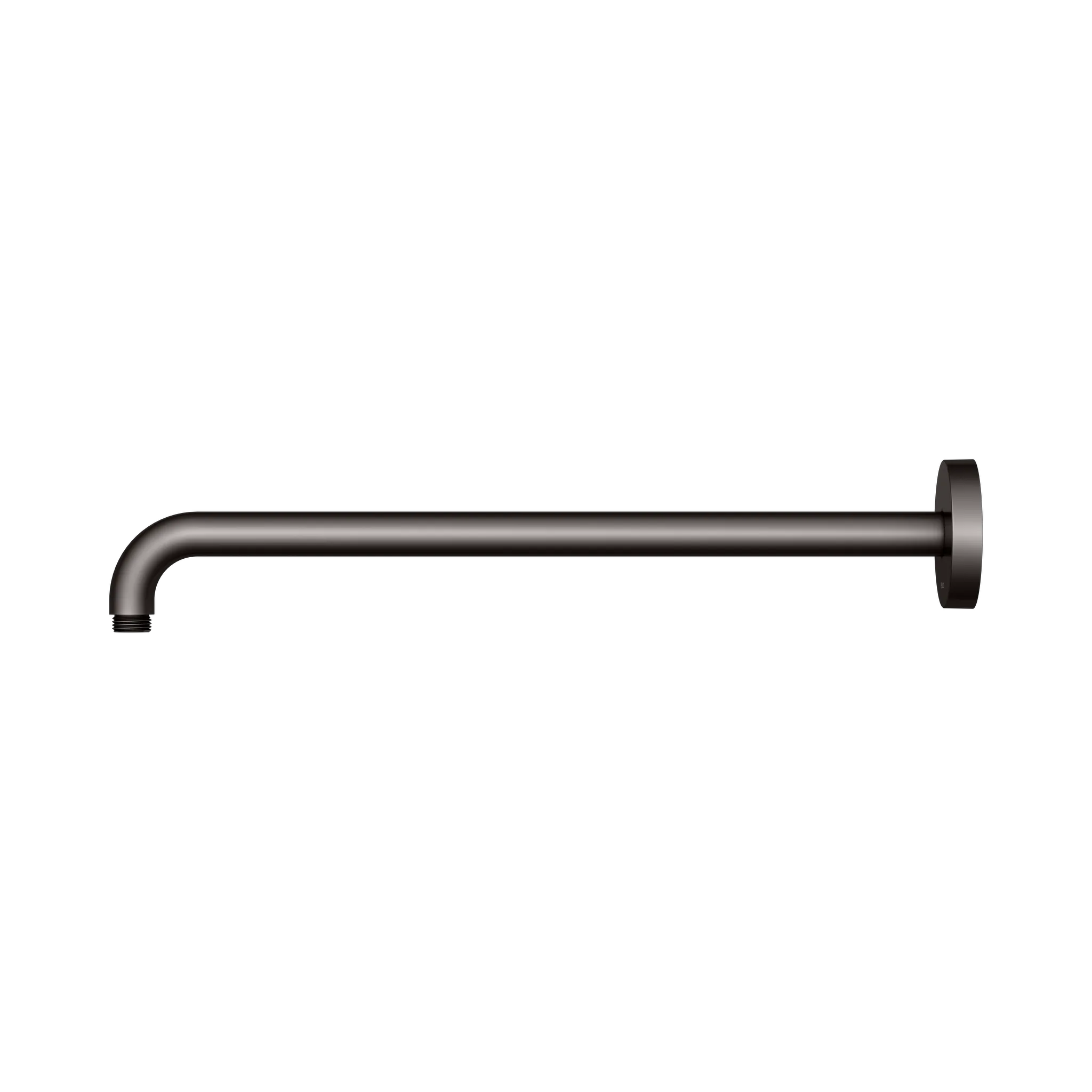 Brausen und Brausezubehör Brausearm Wandanschluss 450 mm Titanschwarz gebürstet
