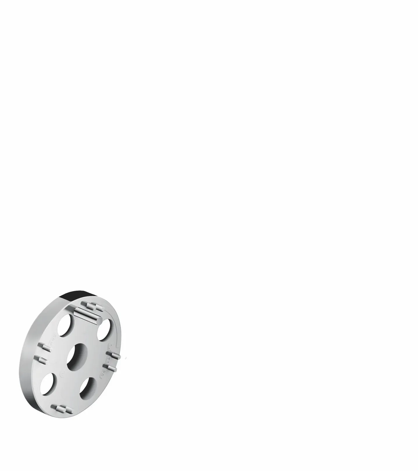 Hansgrohe Fliesenausgleichsscheibe für Unica Brausestange S, Chrom