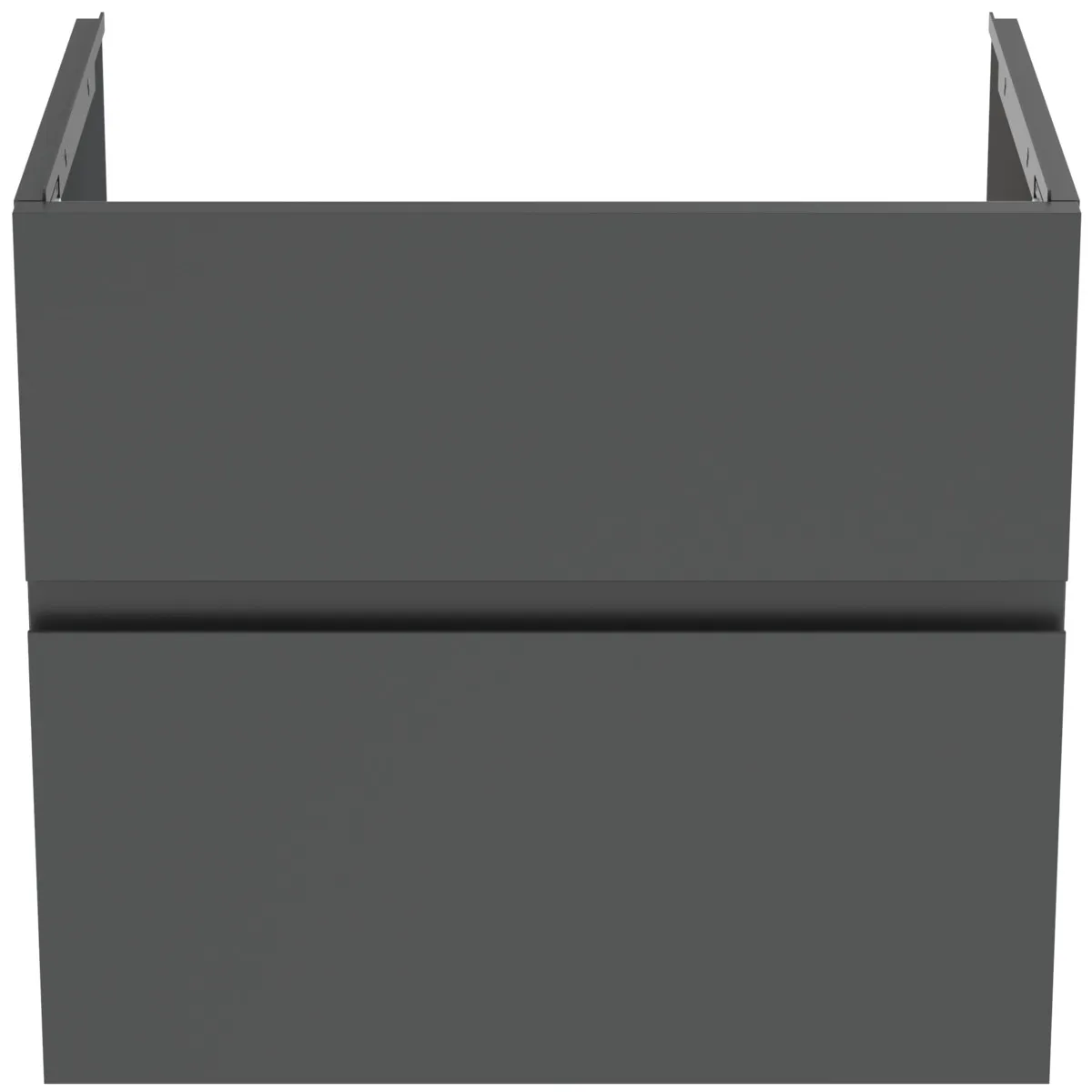 Ideal Standard Waschtischunterschrank „Finesse“ 60 × 54,5 × 44 cm Anthrazit matt lackiert